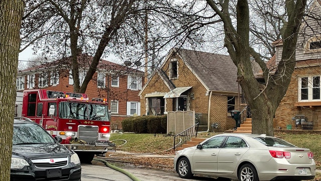 Milwaukee house fire, 38th and Manitoba