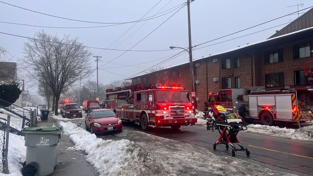 Milwaukee apartment fire; Hopkins and Chambers