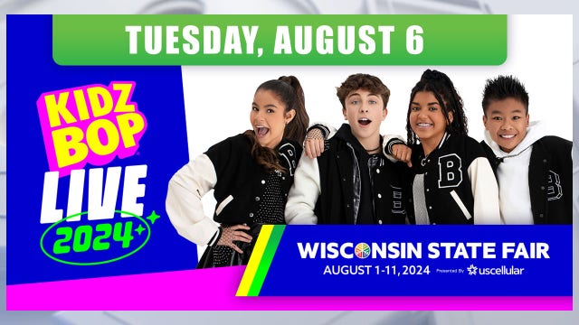 2024 Wisconsin State Fair: KIDZ BOP takes Main Stage, Aug. 6
