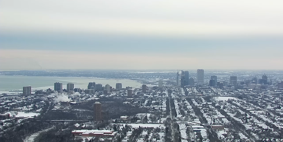 Lake Michigan ice coverage, January cold snap means rapid formation