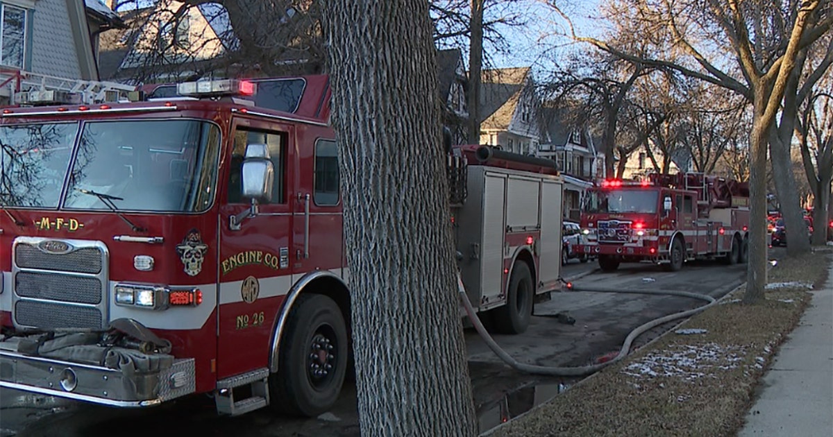 Milwaukee house fire near 33rd and St. Paul, no injuries reported ...