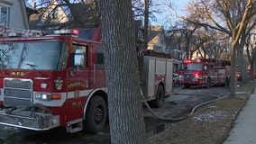 Milwaukee house fire near 33rd and St. Paul, no injuries reported