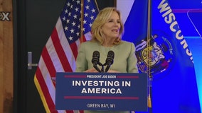 First Lady Jill Biden Wisconsin visit; Green Bay stop about education