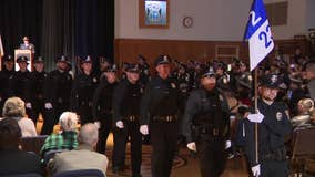 Milwaukee Police Academy graduation, new officers sworn in