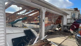 Wisconsin tornadoes confirmed, Evansville storm damage surveyed
