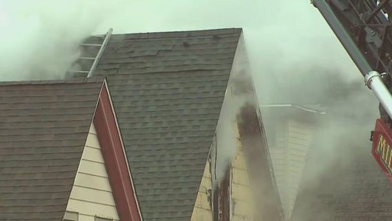 Milwaukee house fire, 15th and Lincoln, no injuries