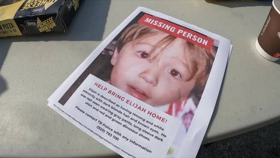 Elijah Vue: Two Rivers vigil planned for missing 3-year-old boy
