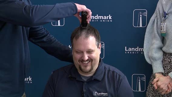Shaved head for Children's Wisconsin fundraiser: 'My way to help'