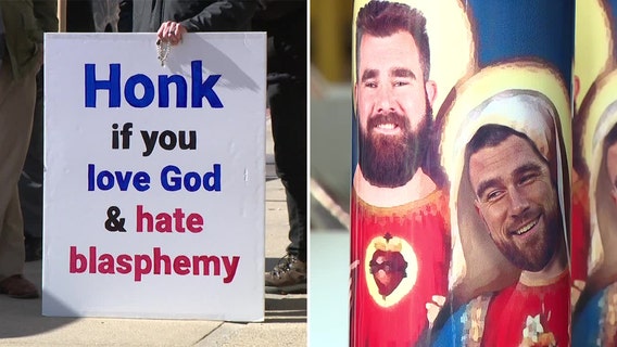 Candles sold at Whitefish Bay store spark 'blasphemy' protest