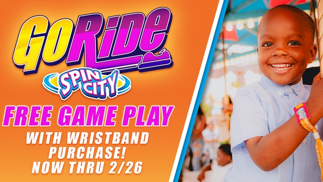 2024 Wisconsin State Fair: SpinCity GoRide Wristband promotion