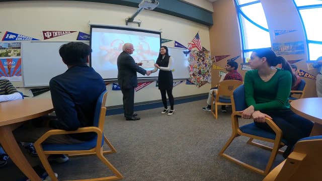 Brookfield teen invents life-saving app, receives national award