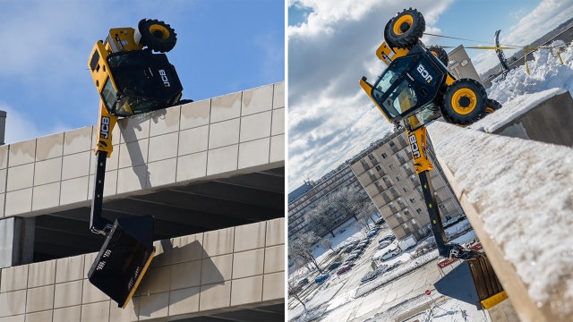 Madison parking garage mishap, equipment tips while clearing snow