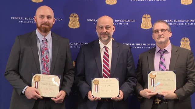 FBI honors Milwaukee-area law enforcement for saving man
