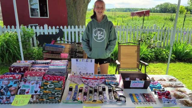 Wisconsin teen's business may sew up $10,000