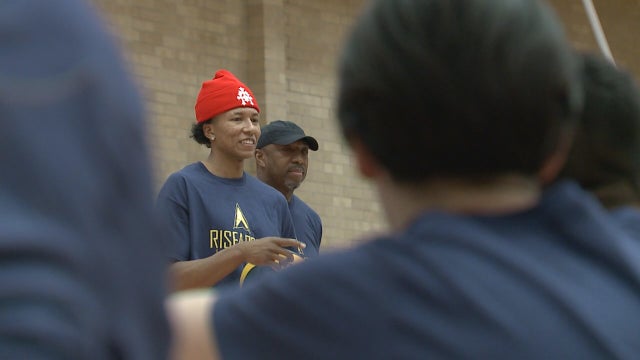 Bucks' Beauchamp teaches Native Americans to 'dream big'