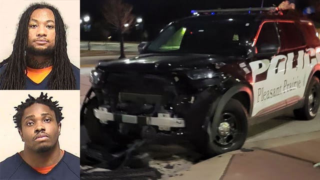 Kenosha County police chase; IL men charged after 'ramming squad'