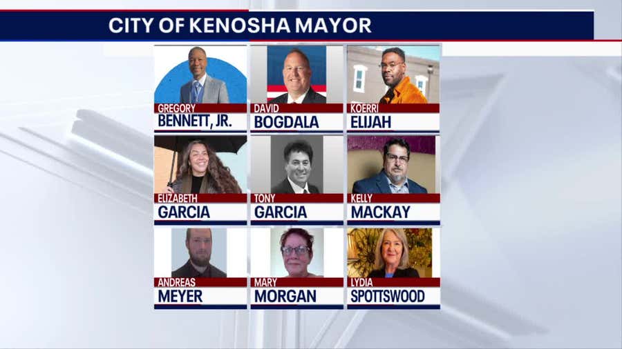Kenosha mayor race, 9 candidates on primary ballot