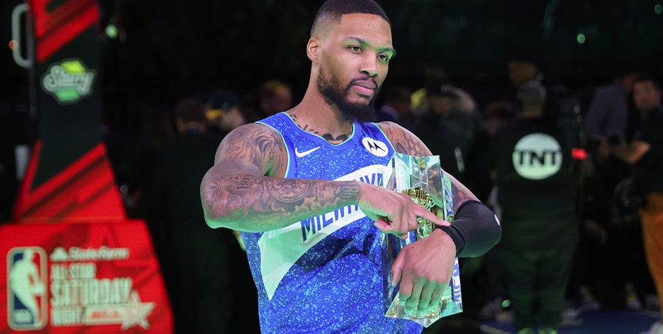 Damian Lillard wins 3-point contest on All-Star Saturday Night
