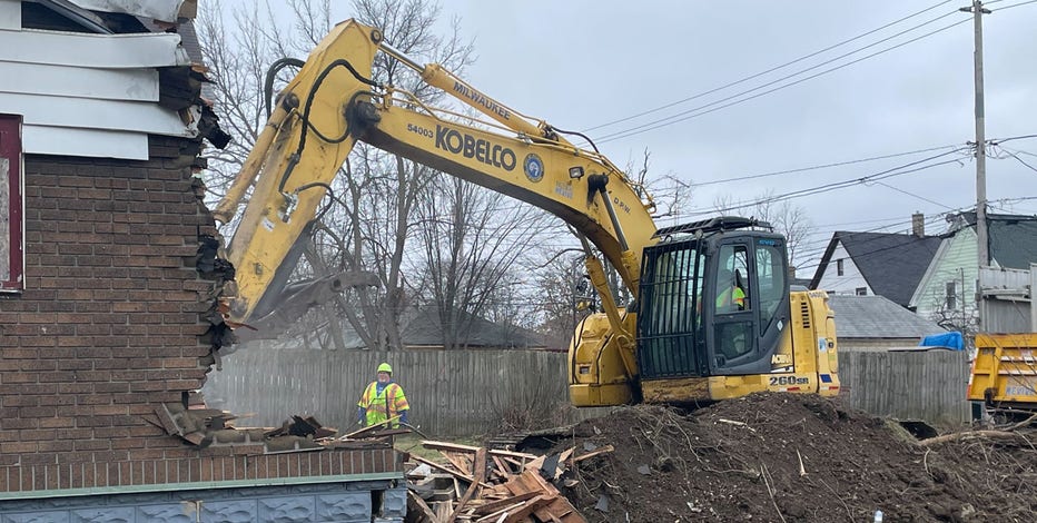Milwaukee Raze &amp; Revive initiative; 1st property demolished in 2024
