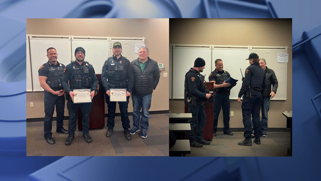 Kenosha police resuscitated man; he thanks officers in person - Vimarsana News