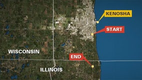 Kenosha police chase into Illinois, 16-year-old driver arrested