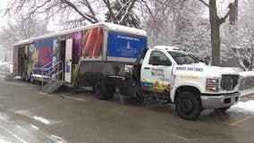 Milwaukee snow, Hunger Task Force Mobile Market plows ahead