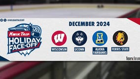 Holiday Face-Off at Fiserv Forum, Badgers men's hockey to defend title