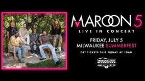 Summerfest 2024 headliner: Maroon 5 on July 5th