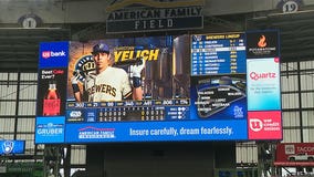 Brewers new American Family Field scoreboard; 12K+ square feet of display