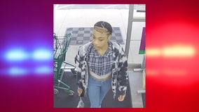 Brookfield fraud; female wanted for counterfeit cash