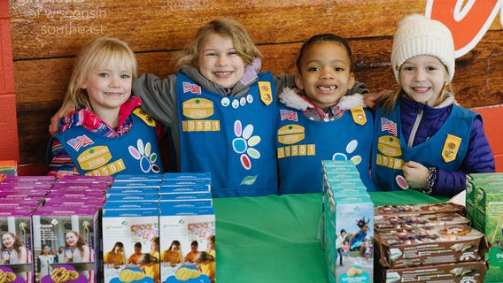Girl Scout cookie booths to be set up throughout SE Wisconsin