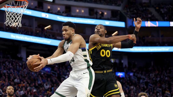 Warriors shut down Bucks, 125-90 win