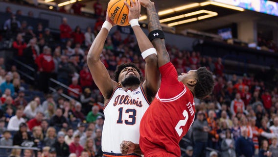 Wisconsin loses to Illinois in Big Ten tournament championship game