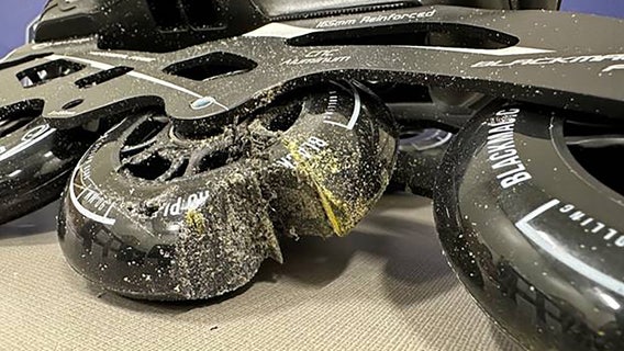 Kenosha rollerblade wheel drug bust, package from Colombia intercepted