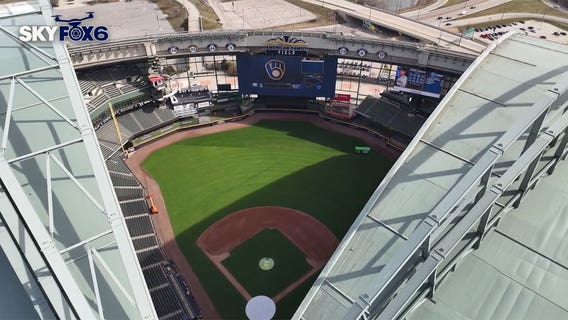 Brewers home opener, American Family Field groundskeepers ready