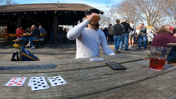 Whitnall Beer Garden pop-up; thousands enjoy weather, support parks