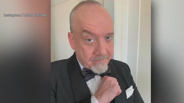 Paul Giamatti's Oscars accessory; see his cufflinks