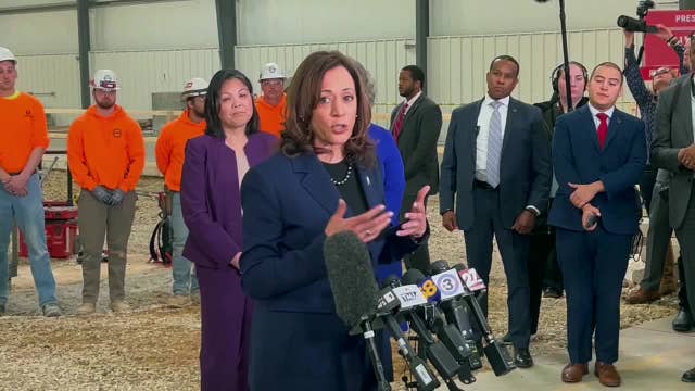 VP Kamala Harris in Madison, apprenticeship executive order announced