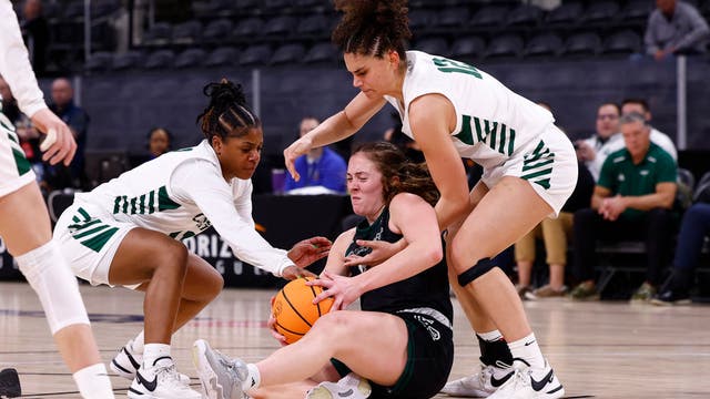 March Madness journey: Green Bay women share tears of joy with coach