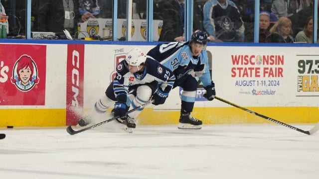 Milwaukee Admirals lose to Manitoba Moose