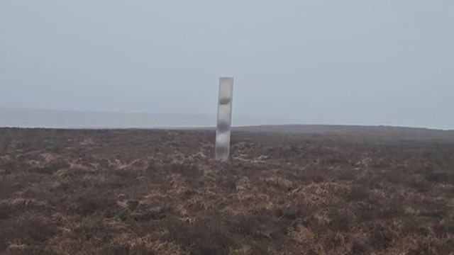 10-foot mysterious metal monolith spotted in Wales