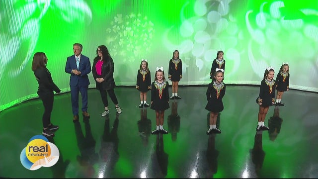 Getting in the St. Patrick's Day spirit with Trinity Irish Dance