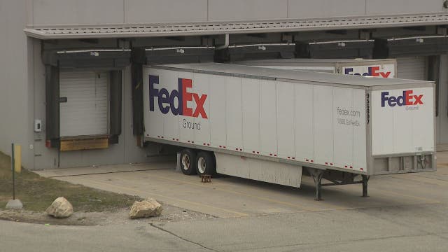 Gunfire inside Menomonee Falls FedEx facility; employee arrested