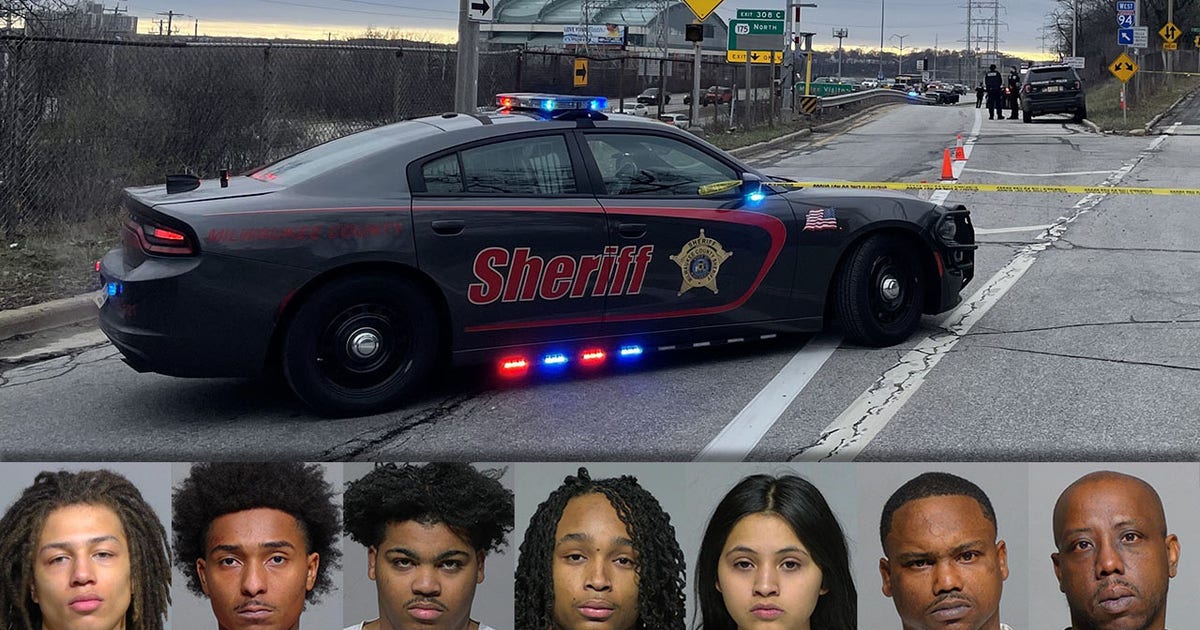 Milwaukee police officer injured during chase; 7 charged in connection ...