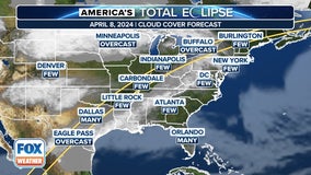 Solar eclipse forecast: Who has best chance for clear skies on April 8th
