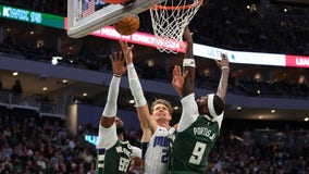 Bucks beat Magic without injured Antetokounmpo, Portis scores 30 points