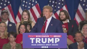 President Trump Wisconsin visit; targets border, crime