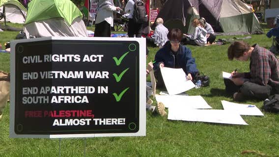 UW-Milwaukee Gaza protests; civil rights attorney weighs in