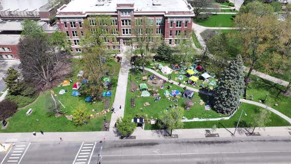 UW-Milwaukee war in Gaza protests continue; Evers gives warning