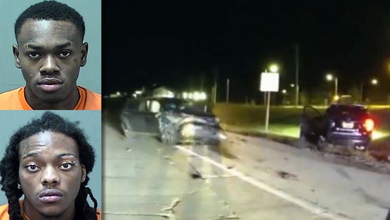 Port Washington police chase, squad hit; Illinois men sentenced